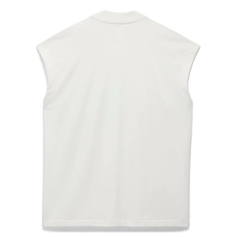 Adidas Basketball Sleeveless Tee – Cloud White