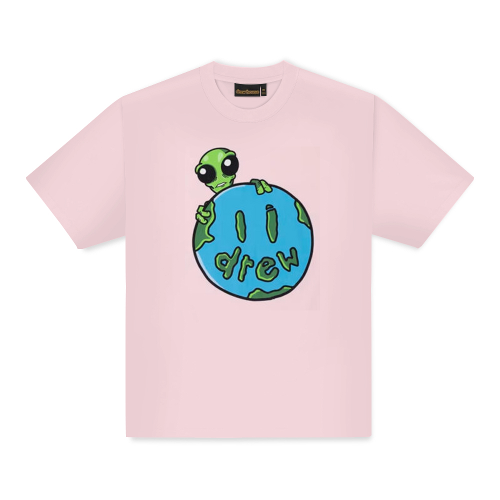 Drew House Allen The Alien ss Tee Pale Pink