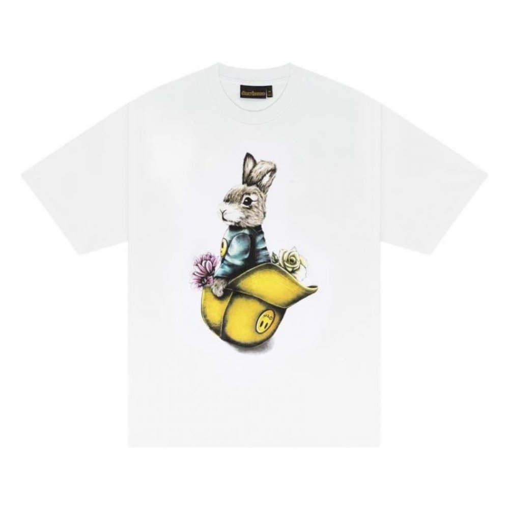 Drew House Jackie Hat SS Tee White