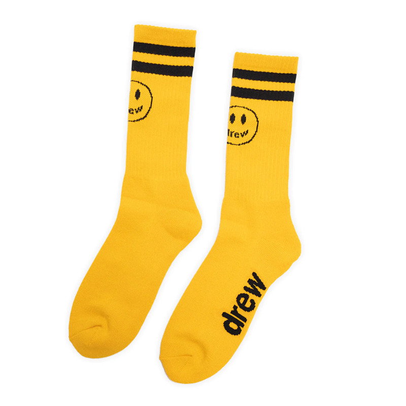 Drew House Mascot Socks - Golden Yellow