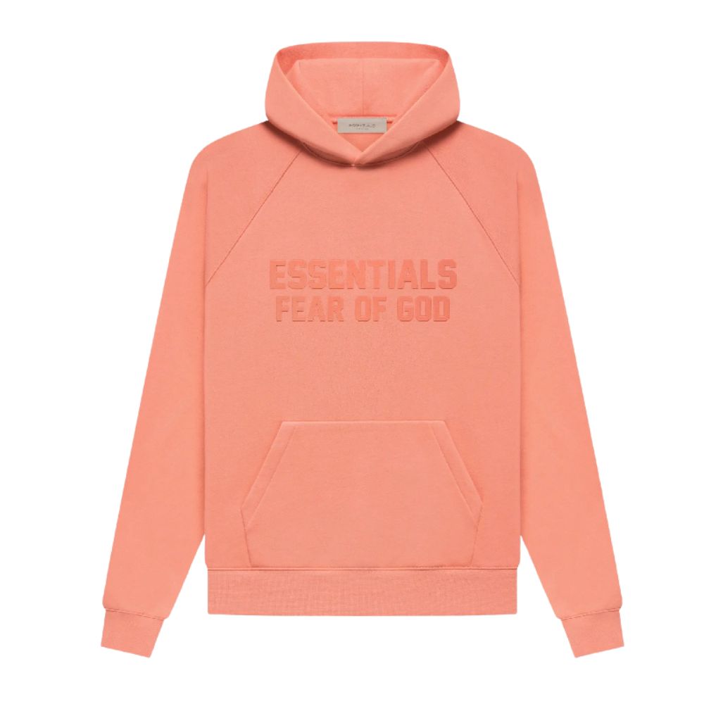 Fear Of God Essentials Hoodie – Coral