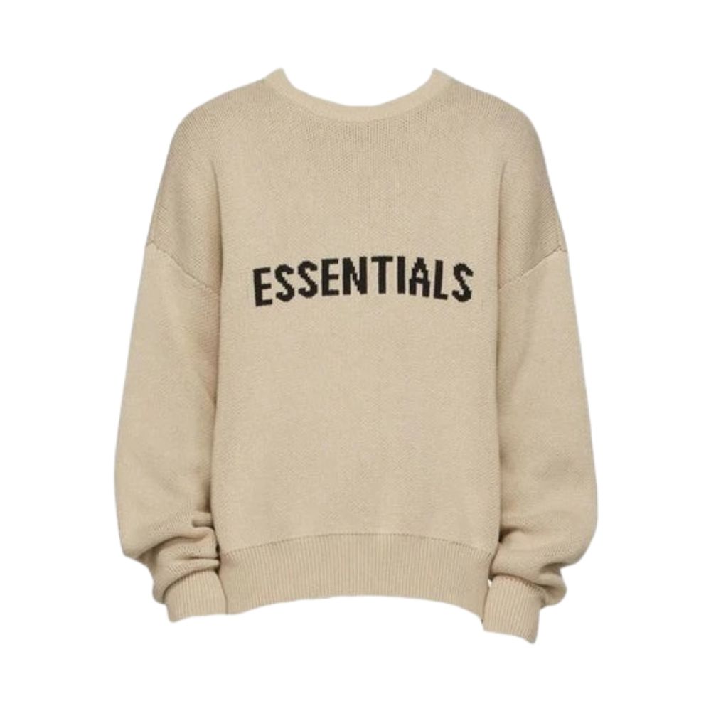 Fear of God Essentials Knit Sweater – Linen