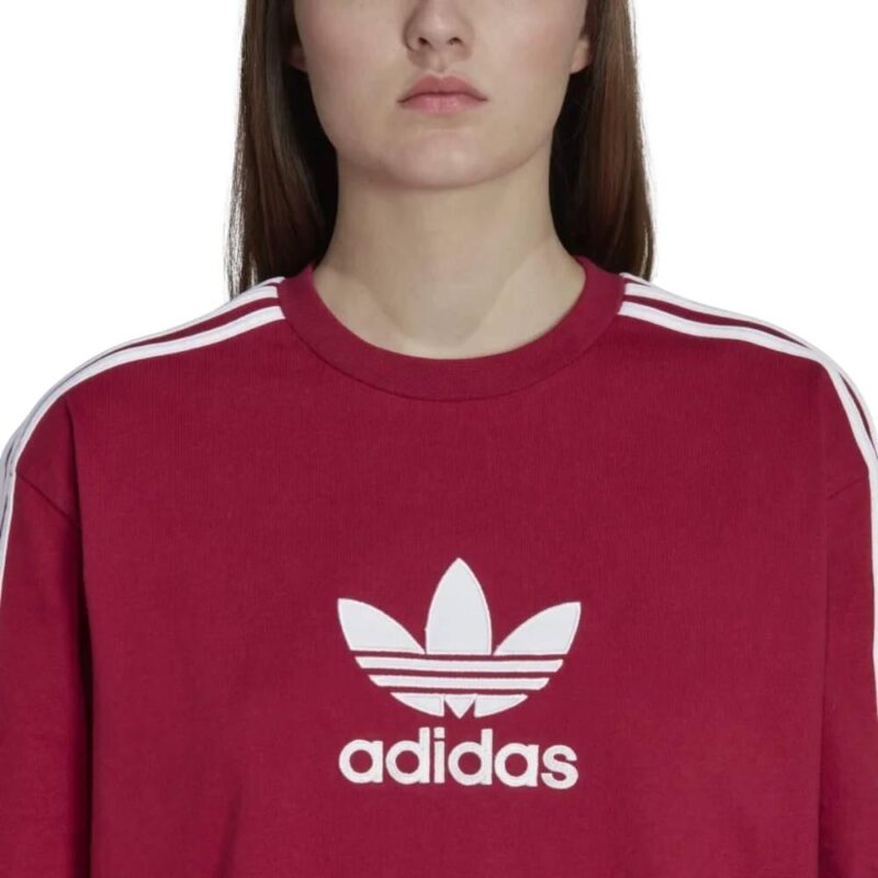 Adidas Adicolor Trefoil Tee - Legacy Burgundy