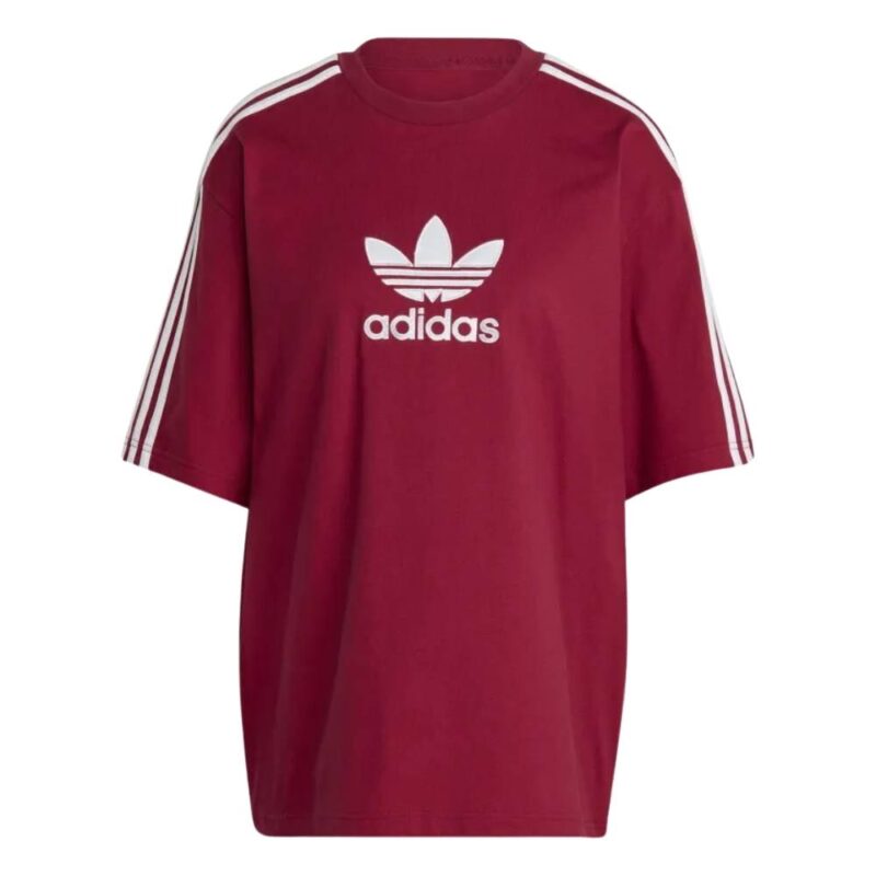 Adidas Adicolor Trefoil Tee - Legacy Burgundy