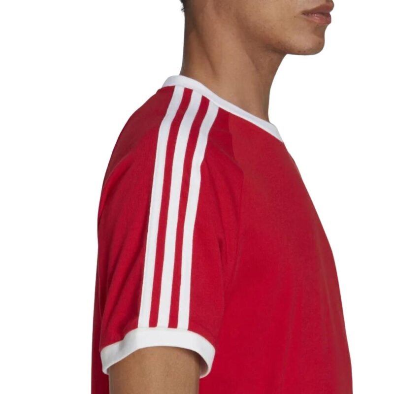Adidas Adicolor Classics 3-Stripes Tee – Red