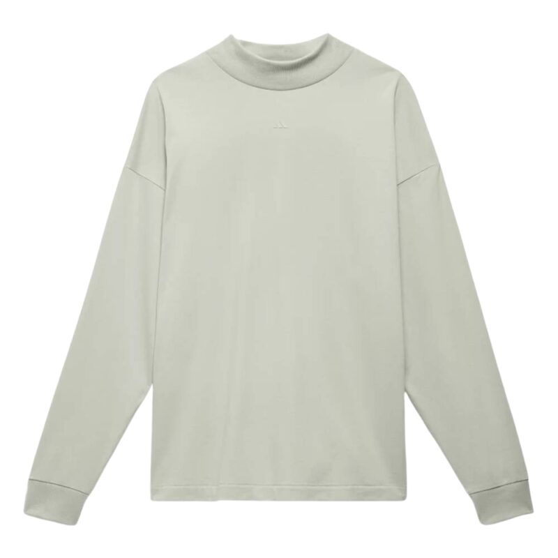 Adidas Basketball Long Sleeve Tee - Halo Green