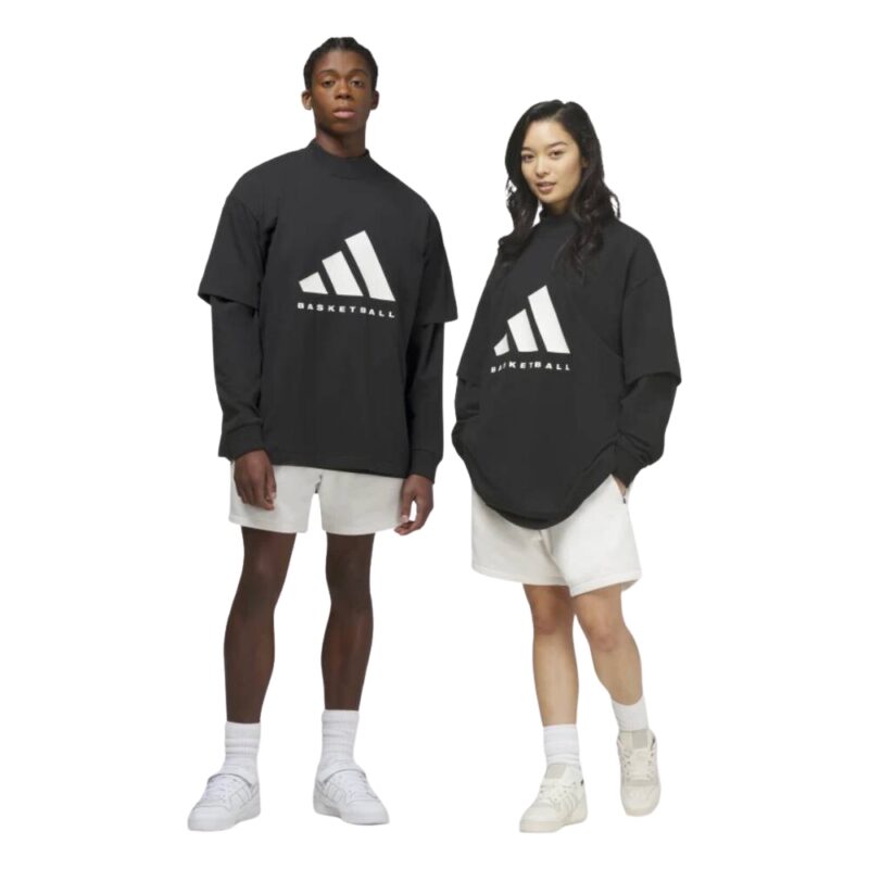 Adidas Basketball Tee - Black