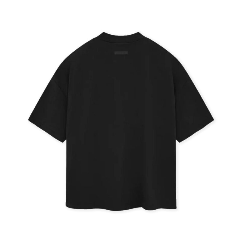 Fear Of God Essentials Tee Jet Black SS24