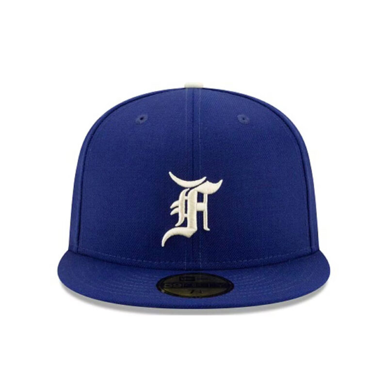 Fear of God Essentials New Era 59Fifty Fitted Hat – Dark Royal Blue