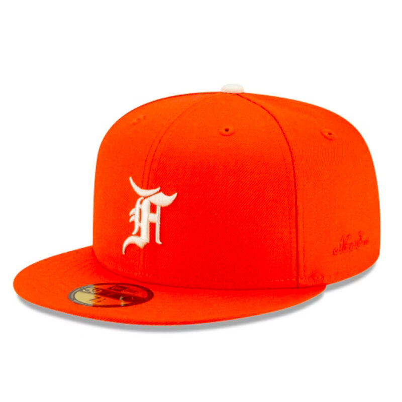 Fear of God Essentials New Era 59Fifty Fitted Hat – Orange