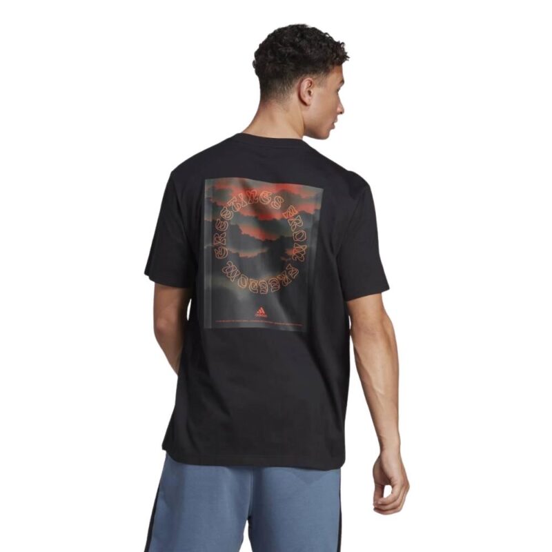 Adidas Nature Graphic Tee - Black