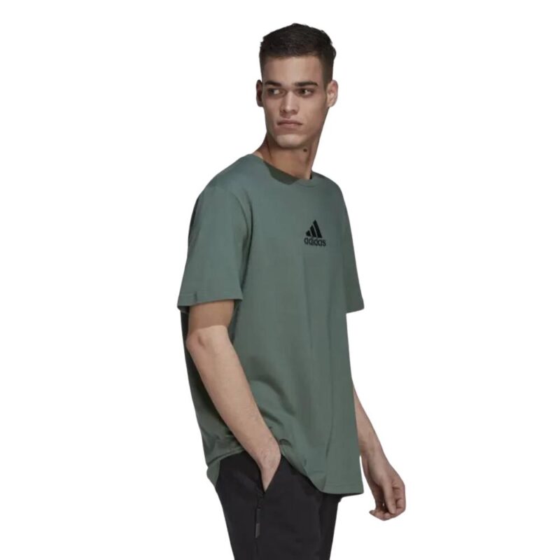 Adidas Nature Graphic Tee - Green Oxide