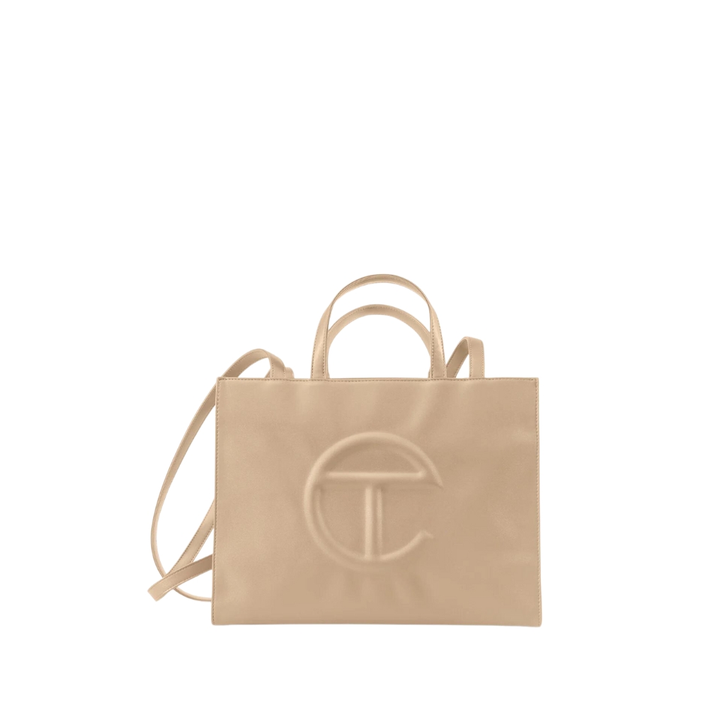 Telfar Small Shopping Bag - Cream