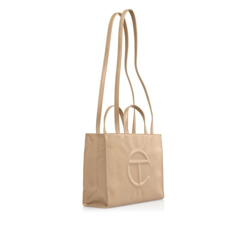 Telfar Medium Shopping Bag - Cream