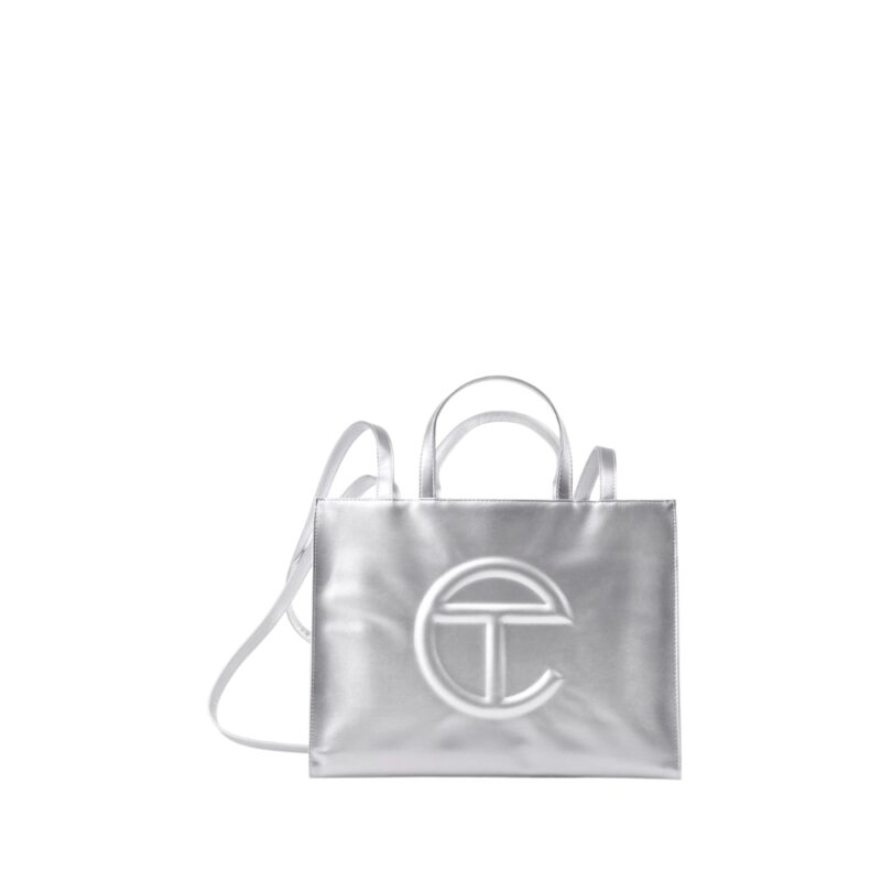 Telfar Small Shopping Bag - Silver