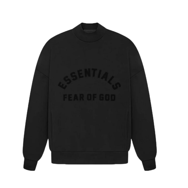 Fear of God Essentials Crewneck – Jet Black