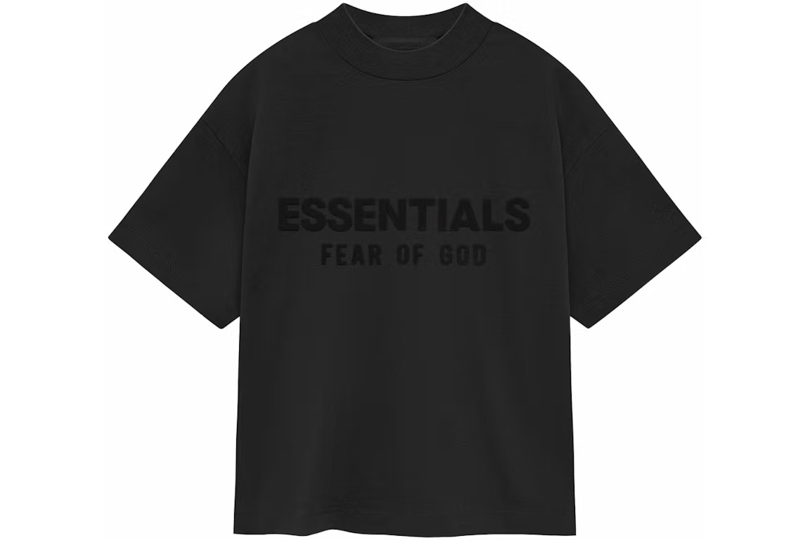 Fear of God Essentials Kids Jet Black Tee