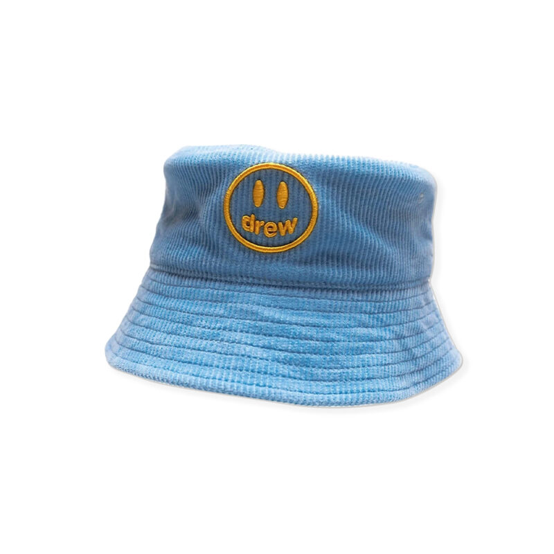 Drew House Corduroy Bucket Hat Pacific Blue