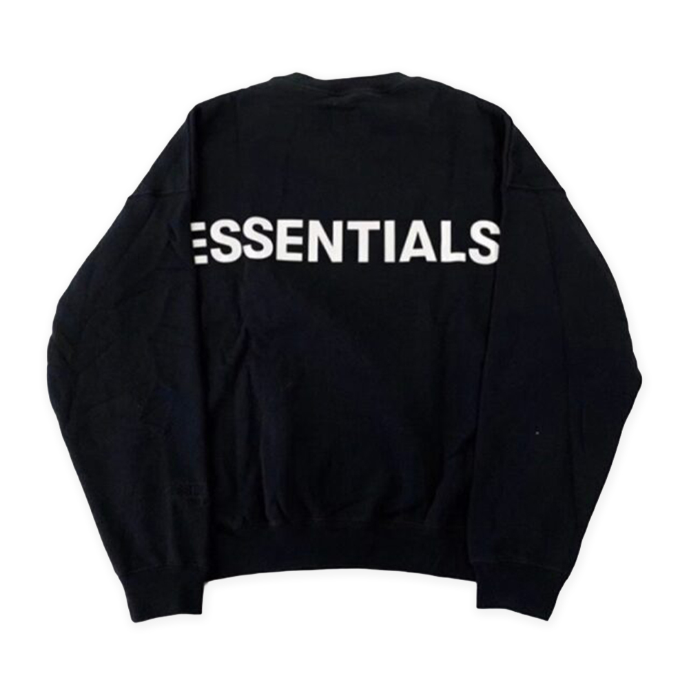 Fear Of God Essentials 3M Reflective Logo Crewneck (FW19)