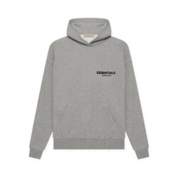 Fear Of God Essentials Hoodie Dark Oatmeal (2)