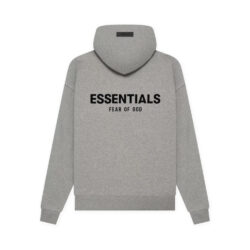 Fear Of God Essentials Hoodie Dark Oatmeal