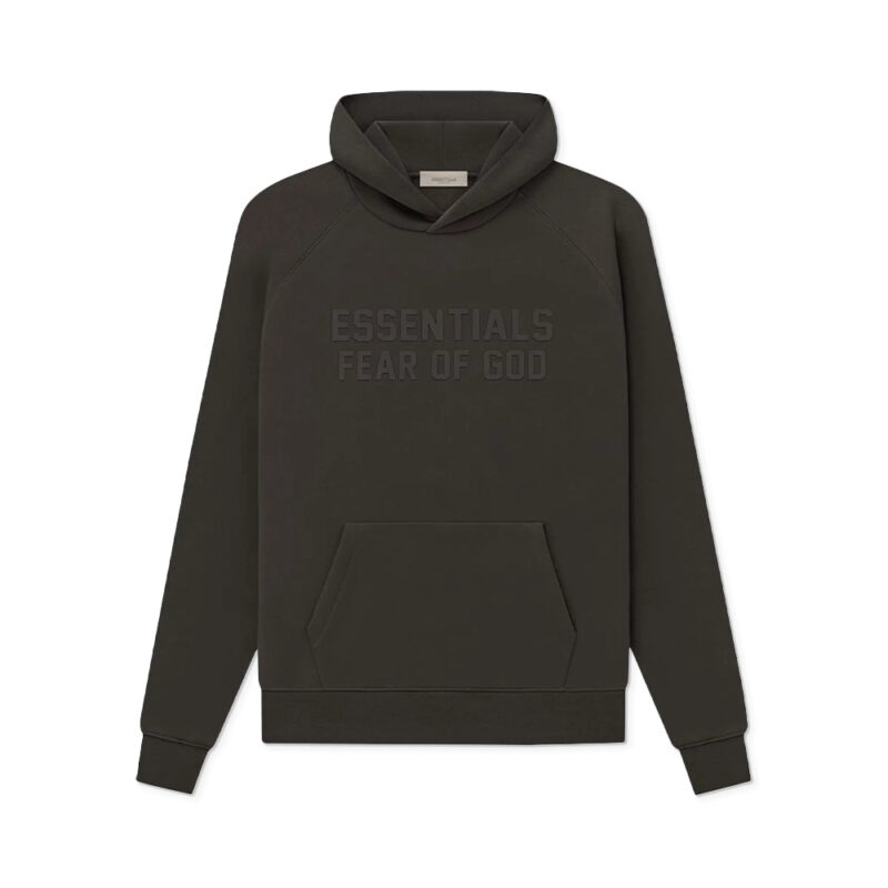 Fear Of God Essentials Hoodie Off Black (SS23)