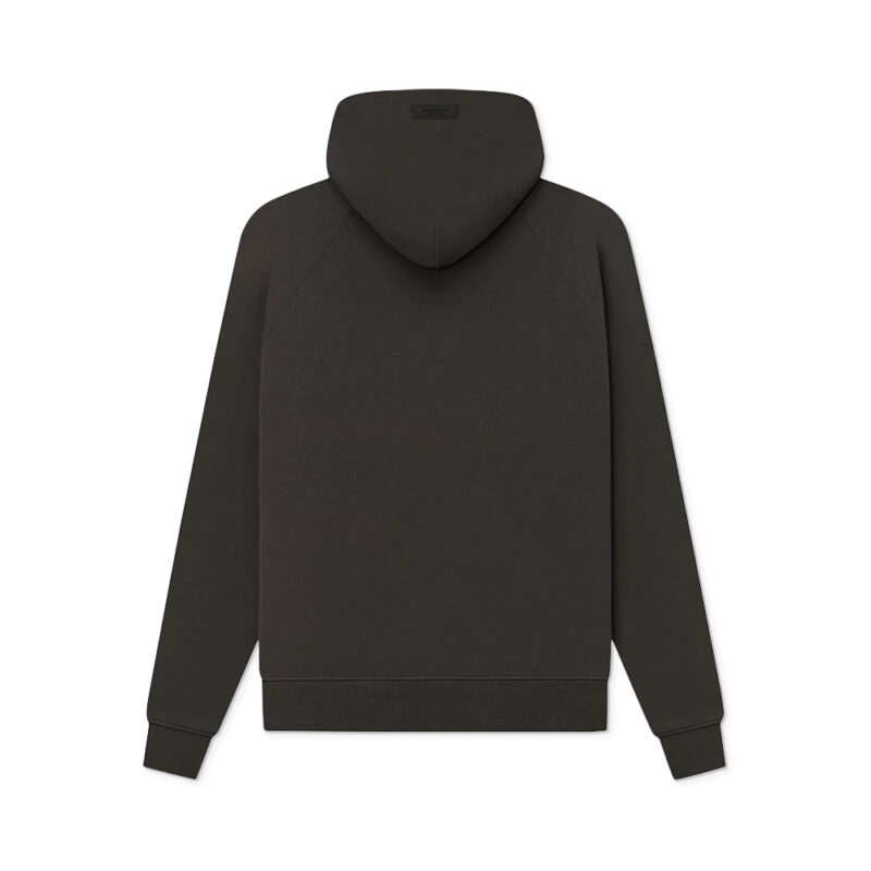 Fear Of God Essentials Hoodie Off Black (SS23) (2)