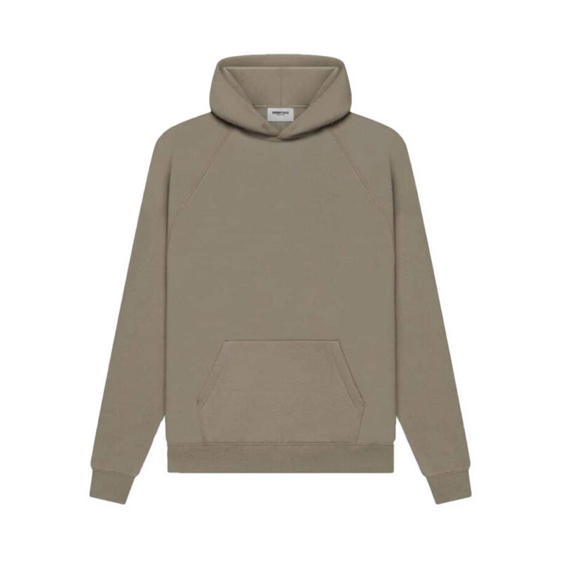 Fear Of God Essentials Hoodie Taupe (2)
