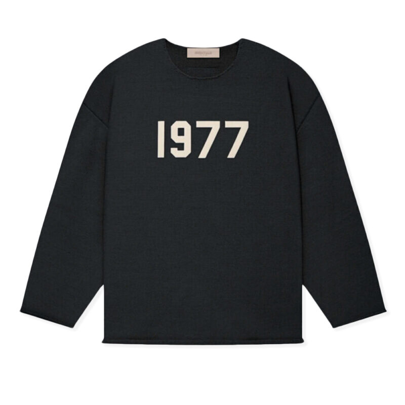 Fear of God Essentials 1977 Raw Edge Sweater Iron