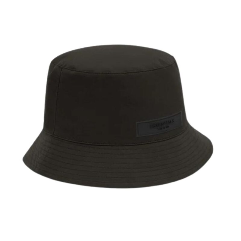Fear Of God Essentials Bucket Hat Off Black