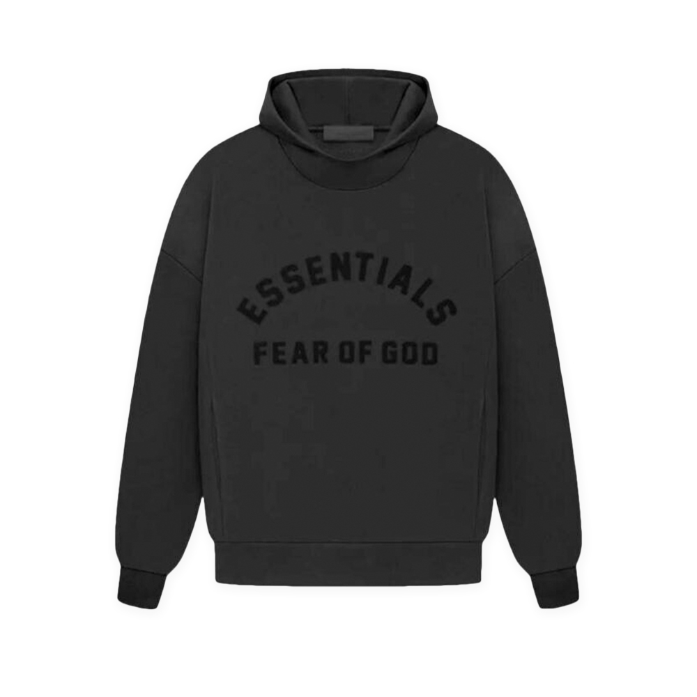 Fear of God Essentials Hoodie – Jet Black