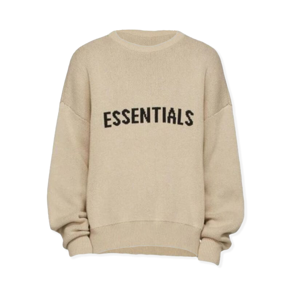 Fear of God Essentials Kid Knit Sweater Linen