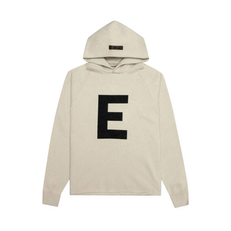 Fear of God Essentials Kid’s Big E Knit Hoodie