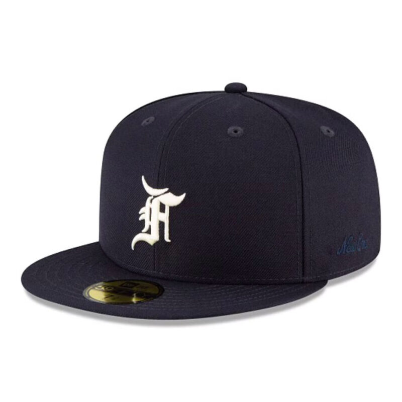 Fear Of God Essentials New Era 59fifty Fitted Hat Dark Navy