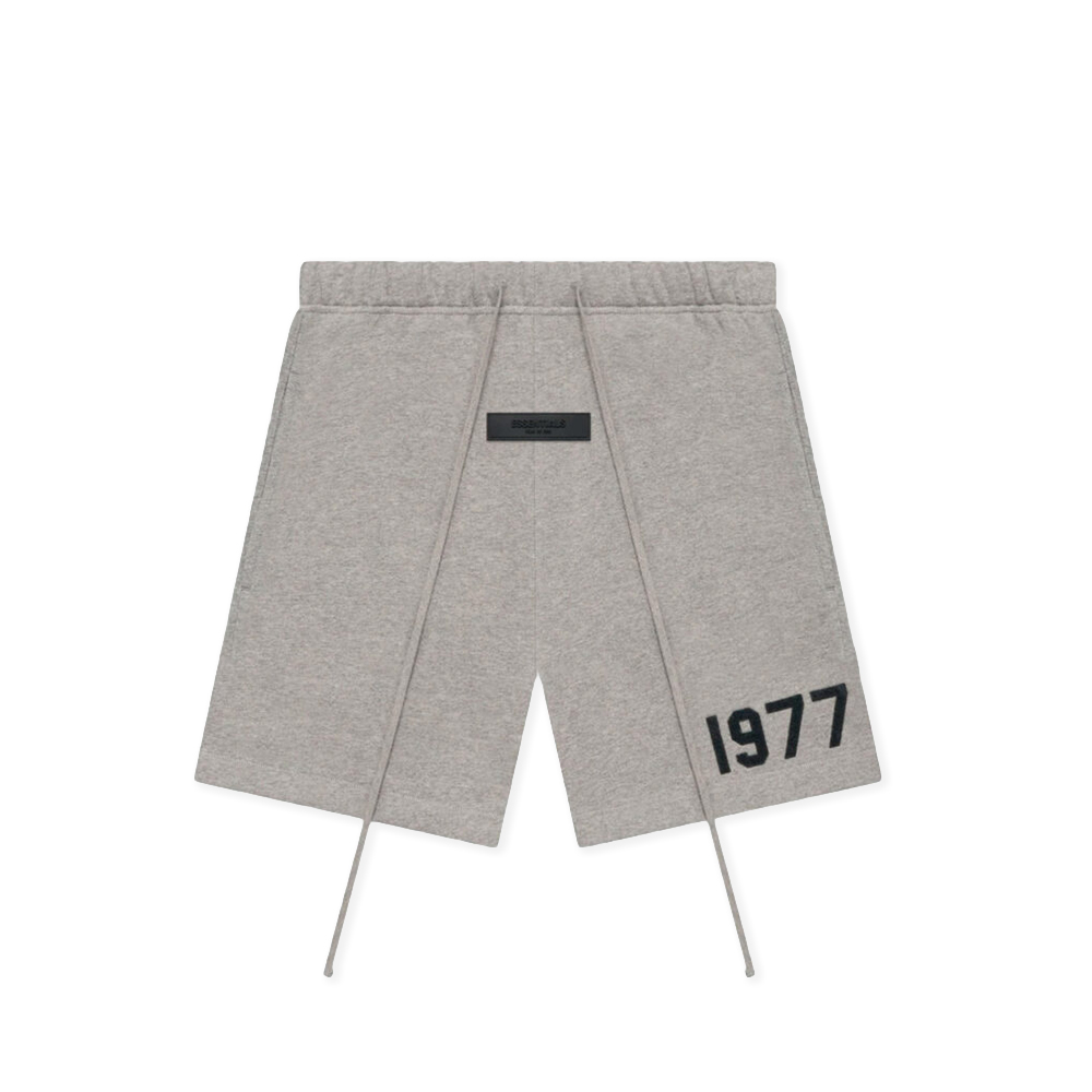 FEAR OF GOD ESSENTIALS 1977 SHORTS DARK OATMEAL