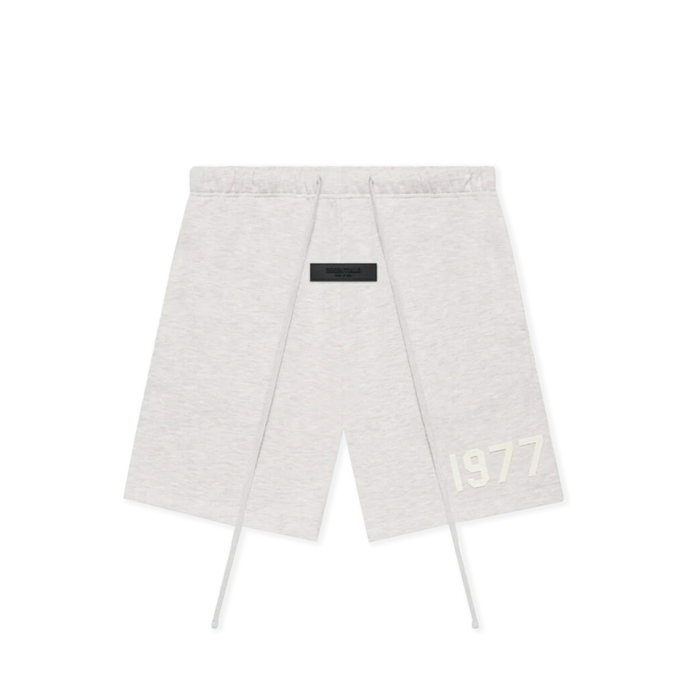 FEAR OF GOD ESSENTIALS 1977 SHORTS LIGHT OATMEAL