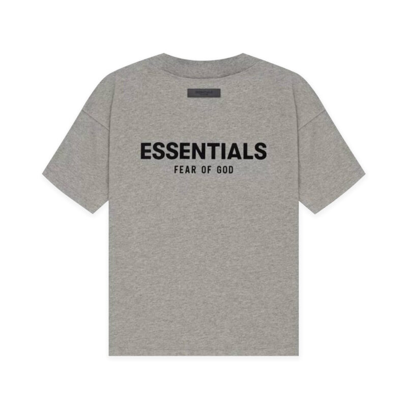 FEAR OF GOD ESSENTIALS CORE COLLECTION SS22 T-SHIRT – DARK OATMEAL