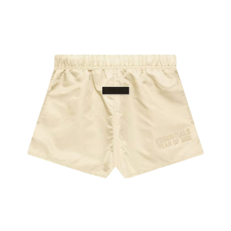 FEAR OF GOD ESSENTIALS NYLON SHORTS – EGG SHELL