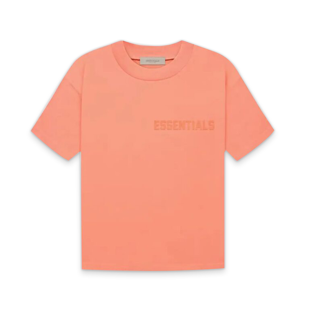 FEAR OF GOD ESSENTIALS T-SHIRT – CORAL