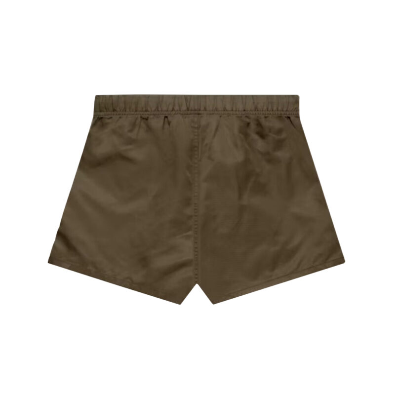 Fear of God Essentials Nylon Shorts – Wood (2)