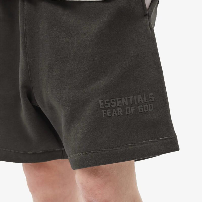 Fear of God Essentials Shorts – Off Black (SS23) (3)