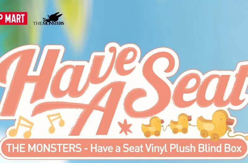 Pop Mart The Monsters Have A Seat Vinyl Plush Blind Box